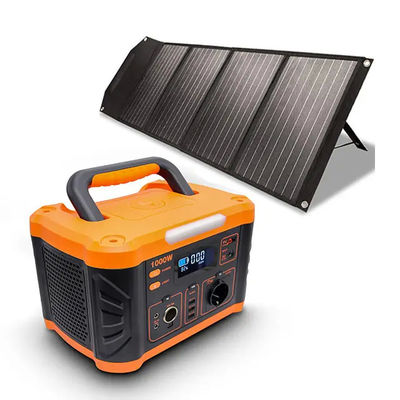 Qualität  1000w Portable Generator Power Station 12KG With Solar Panel usine
