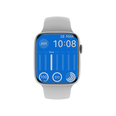 Bluetooth-Anruf-Touch Screen Smartwatch-Eignungs-Verfolger für Android IOS-Telefone