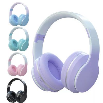 ABS Bluetooth-Kopfhörer über Ohr, faltbare leichte Kopfhörer mit tiefem Baß