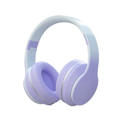 ABS Bluetooth-Kopfhörer über Ohr, faltbare leichte Kopfhörer mit tiefem Baß