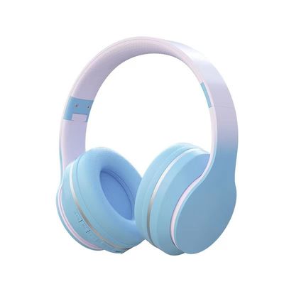 ABS Bluetooth-Kopfhörer über Ohr, faltbare leichte Kopfhörer mit tiefem Baß