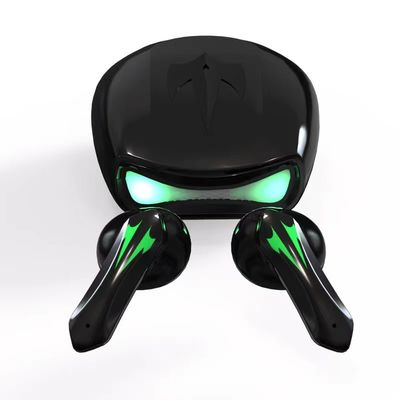 Gelbe drahtlose Bluetooth Kopfhörer-HIFIkopfhörer-Hornisse Dor Earbud des Luft-Auto-TWS