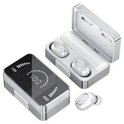 Drahtlose Bluetooth Kopfhörer des Sport-TWS im Ohr mit Energie-Bank