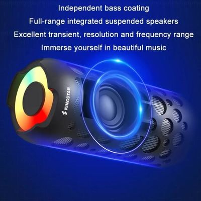 2 in 1 Kopfhörer-Radioapparat TWS Bluetooth mit tragbarem Sprecher im Freien Mic Handsfree