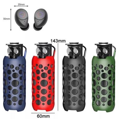 2 in 1 Kopfhörer-Radioapparat TWS Bluetooth mit tragbarem Sprecher im Freien Mic Handsfree