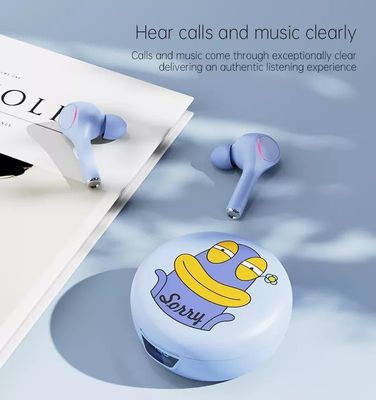 Sport imprägniert Kinder, die Kopfhörer Steuerdrahtlose Bluetooth-Kopfhörer Earbuds berühren