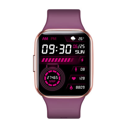 TPU-Gesundheits-Eignung Smartwatch-Quadrat formen Smart-Armband-Tätigkeits-Verfolger