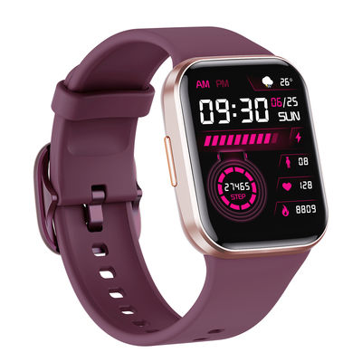 TPU-Gesundheits-Eignung Smartwatch-Quadrat formen Smart-Armband-Tätigkeits-Verfolger