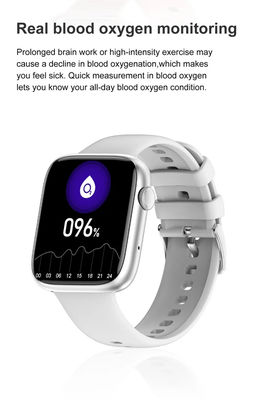 Sport-Blutdruck-Herz Rate Monitor IP67 Touch Screen Smartwatch wasserdichtes