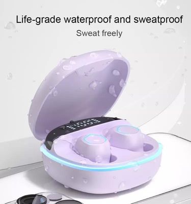 Bunte Kinderkopfhörer übergibt freie schwimmende Sport-Bluetooth-Kopfhörer