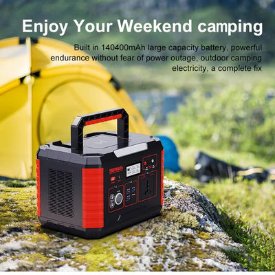 140400 MAh Emergency Portable Power Station wieder aufladbares 500W