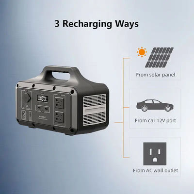 tragbares 2000w Kraftwerk, Blatt-Batterie-Solargenerator