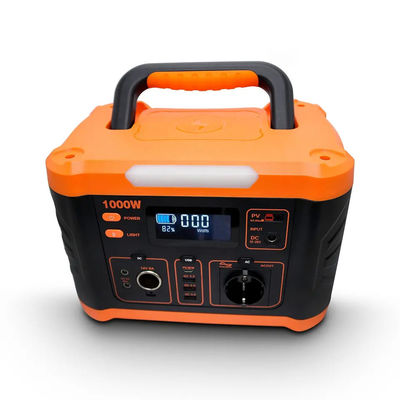tragbares Kraftwerk 12KG des Generator-1000w mit Sonnenkollektor