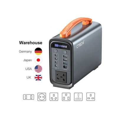 Kraftwerkgenerator der Solarenergiebank 200W 72000mah tragbarer