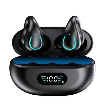 Clip auf Sport-Bluetooth-Kopfhörer-verlorener Knochen-Antileitung drahtloser Mic Talking Headset