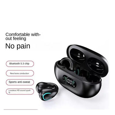 Clip auf Sport-Bluetooth-Kopfhörer-verlorener Knochen-Antileitung drahtloser Mic Talking Headset