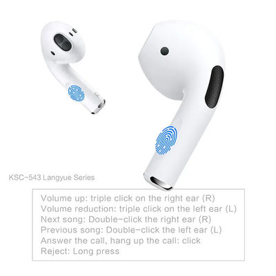 Drahtlose Sport-Bluetooth-Kopfhörer in den Ohr-Rauschunterdrückungs-Kopfhörern für Iphone Samsung