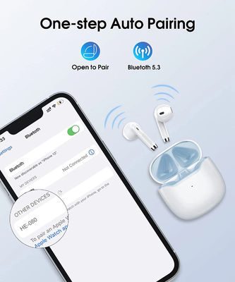 Drahtlose Bluetooth Kopfhörer-Art C schnelles Aufladungsearbuds 37.2g IPX7 TWS