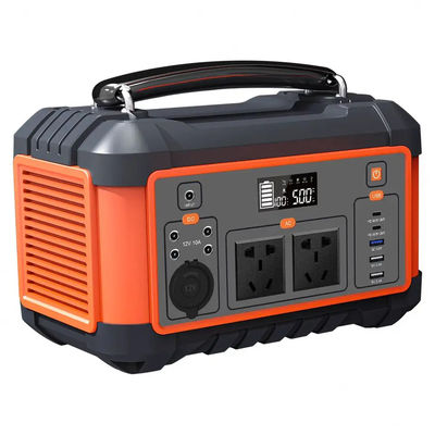 Gab tragbarer Sonnenkraftwerk 600W Soems LiFePO4 Wechselstrom für Stromausfall-Notfall Rescume aus