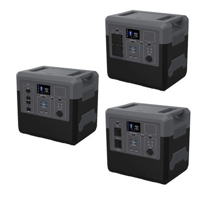 Sonnenkraftwerk 2560Wh des Ausgangs2400w nehmen tragbares Soem-ODM an