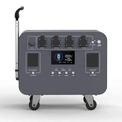 wieder aufladbares 5000W Kraftwerk im Freien mit Lithium Ion Batteries des Grad-A+ LiFePO4