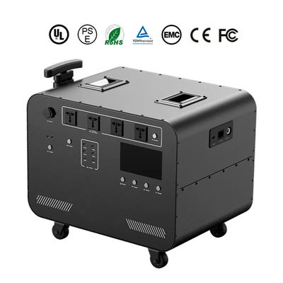 wieder aufladbares 5000W Kraftwerk im Freien mit Lithium Ion Batteries des Grad-A+ LiFePO4