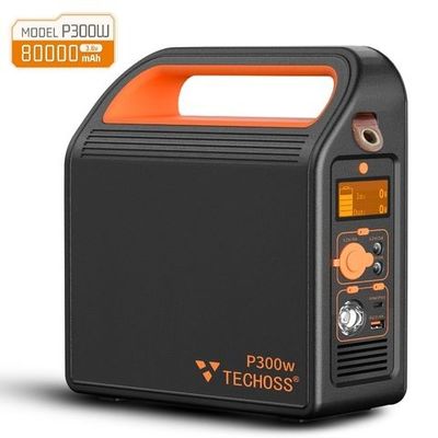 Stromausfall-tragbares Sonnenkraftwerk 311Wh 86400mAh mit DC LED-PAS