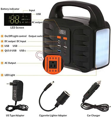 Energie-Bank-Station 110V 220V 150W tragbare mit Beleuchtung