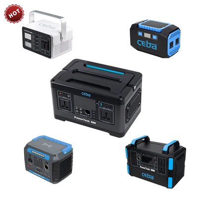 Portable Solar Power Station 500W Lithium Batterie Generator für Zuhause / im Freien